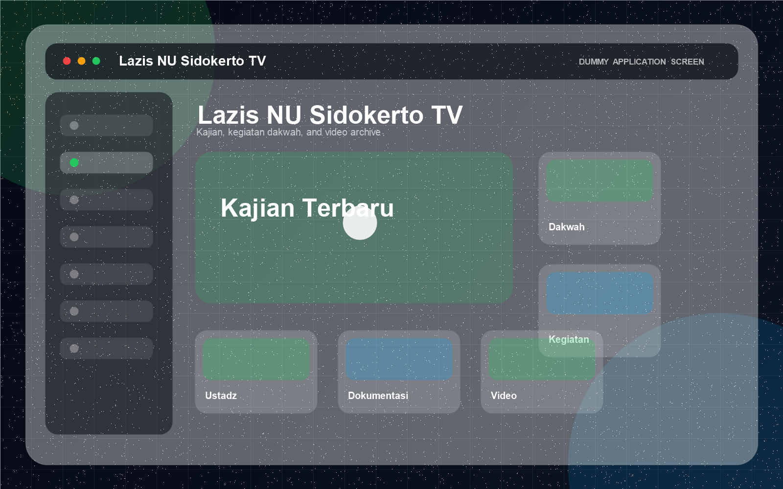 Lazis NU Sidokerto TV mockup